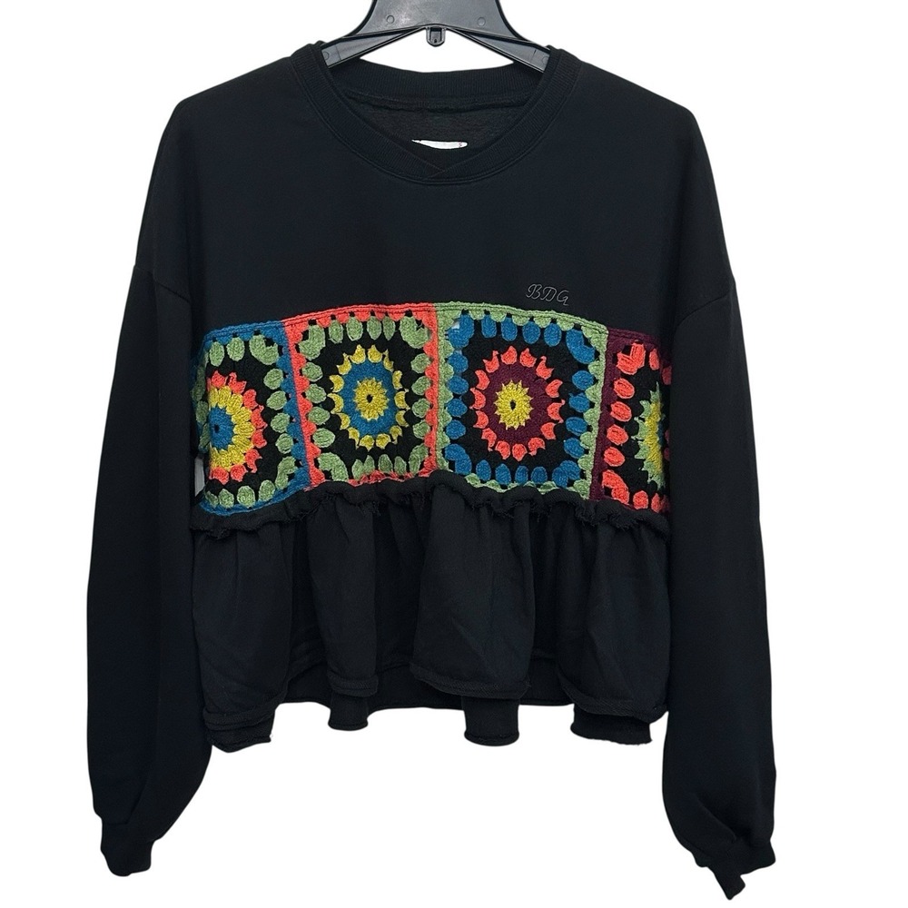NWT Urban Outfitters BDG Lake Crochet Babyfoll Top Women Sz M Reg $89